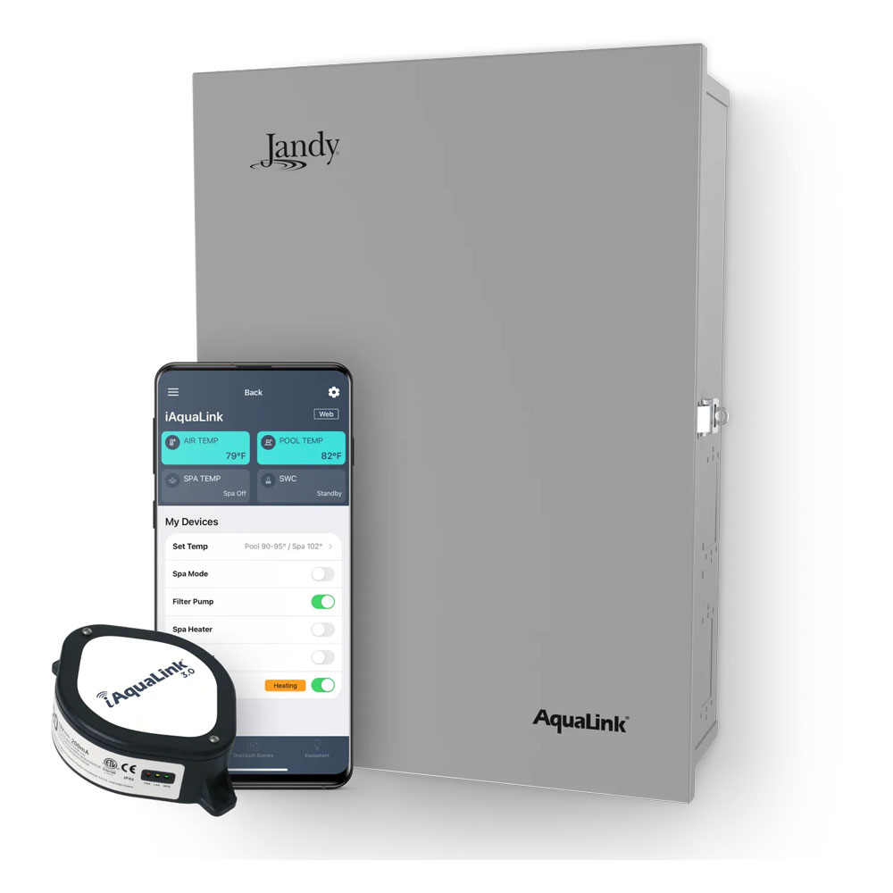 AQUALINK RS PS6 WITH PURELINK SUB-PANEL, PLC1400 AND IAQUALINK